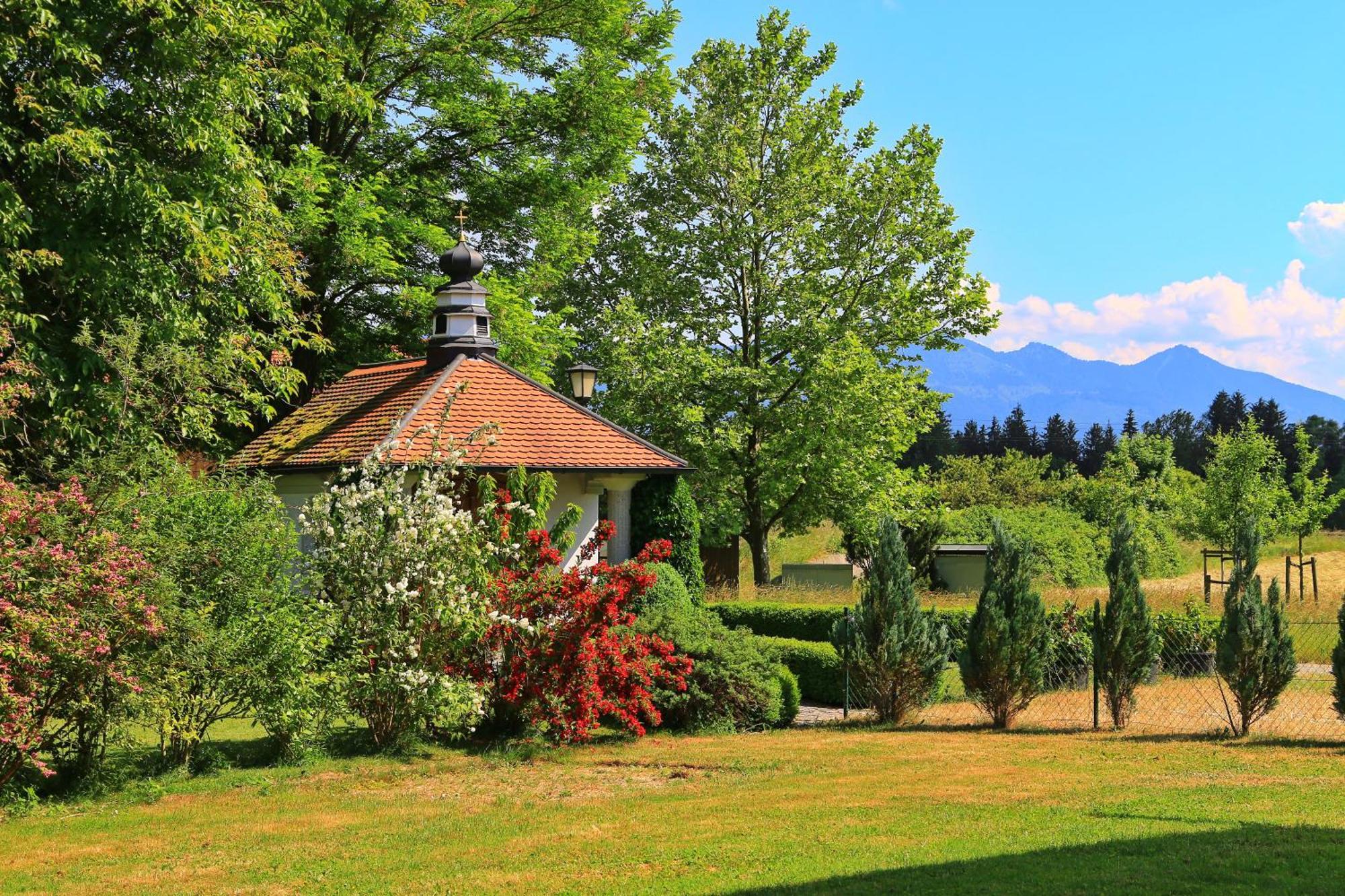 Ferienwohnungen Am Simssee Mit Alpenblick, Gutshof Alpenblick Stephanskirchen Exteriör bild